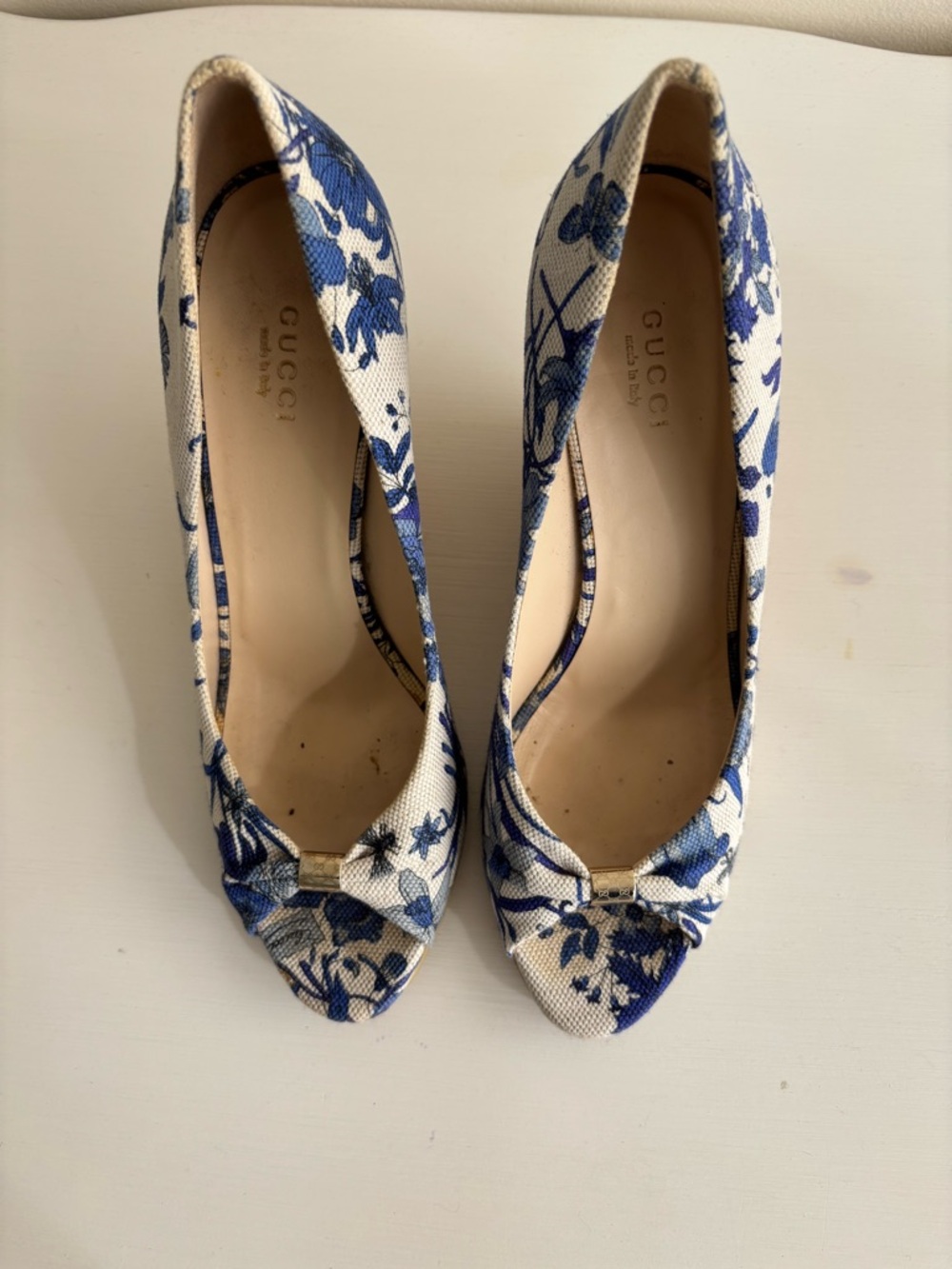 Gucci Tess Floral Wedges - Picture 7 of 12